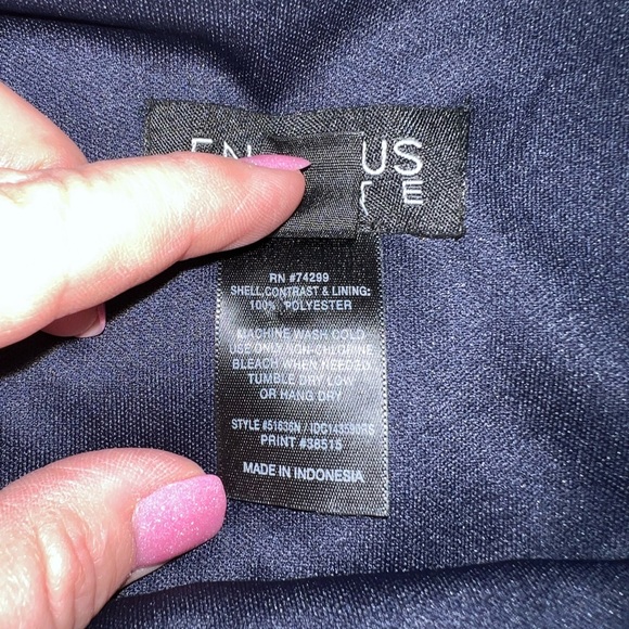 Enfocus Petite Chevron pattern sleeveless dress size 8P - Picture 5 of 5